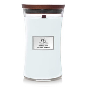 WoodWick® Large Candle – Magnolia Birch