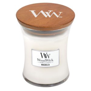 WoodWick® Medium Candle – Magnolia (verlaat assortiment)