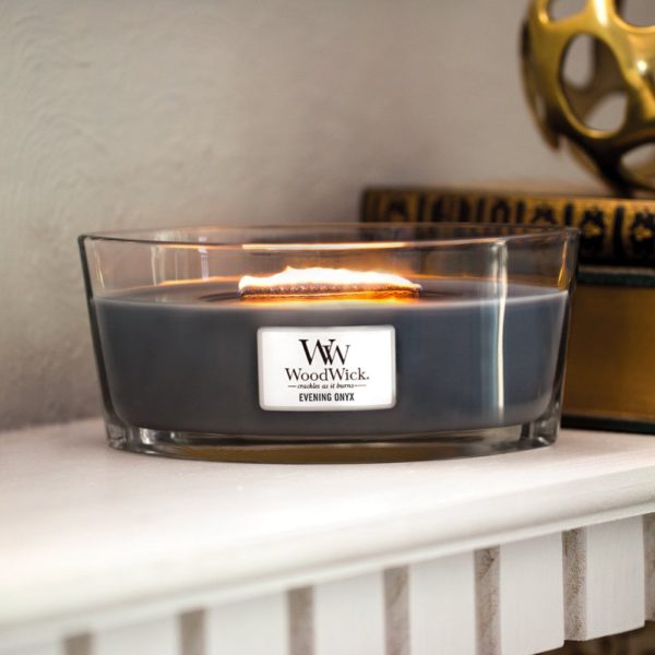 WoodWick® Ellipse Candle – Evening Onyx