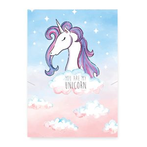 Geschenkkaart: you are my unicorn