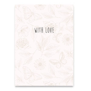 Geschenkkaart: With Love 2