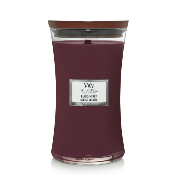 WoodWick® Large Candle – Black Cherry