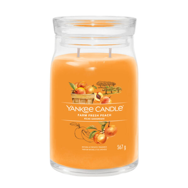 Yankee Candle® Large Jar – Farm Fresh Peach Signature