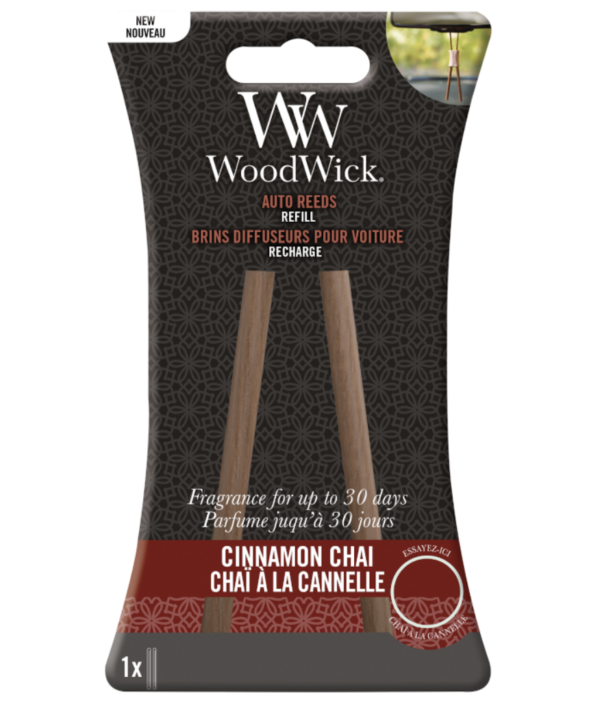 Woodwick- Auto Reeds Refill – Cinnamon Chai