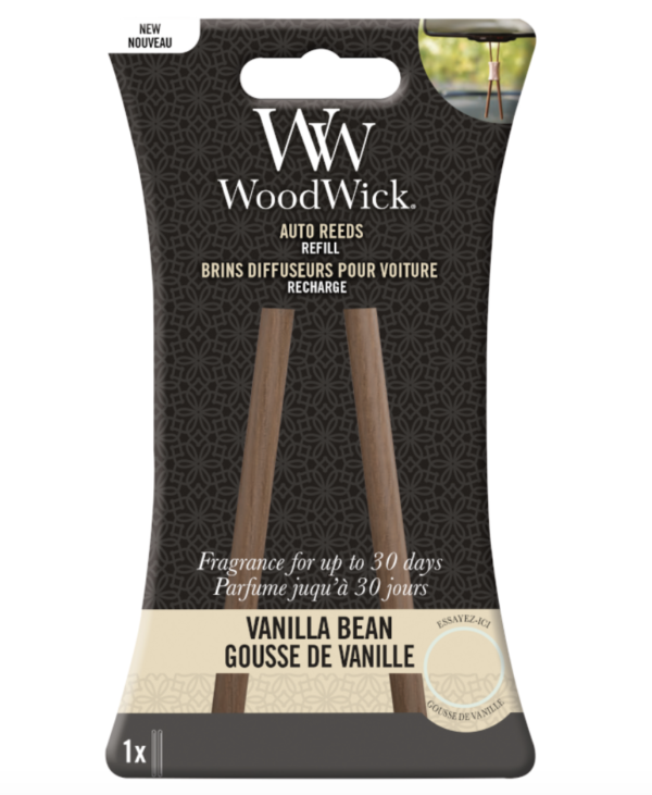 Woodwick- Auto Reeds Refill – Vanilla Bean