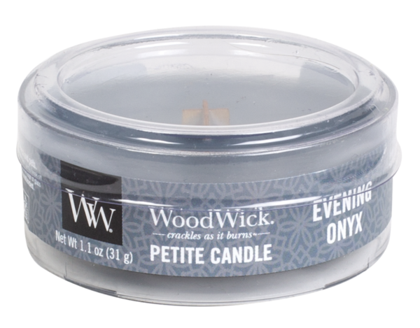 WoodWick® Petite Candle – Evening Onyx (Laatste stuks verkrijgbaar)