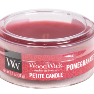 WoodWick® Petite Candle – Pomegranate (Laatste stuks verkrijgbaar)