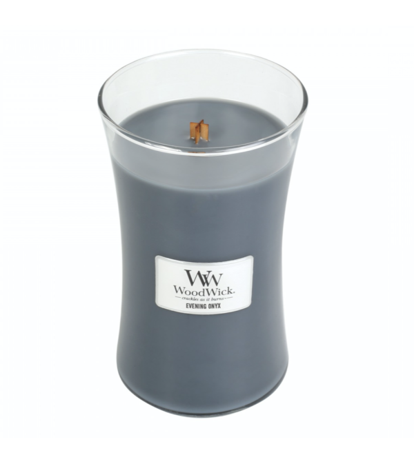 WoodWick® Large Candle – Evening Onyx