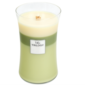 WoodWick® Large Candle – Trilogy Garden Oasis