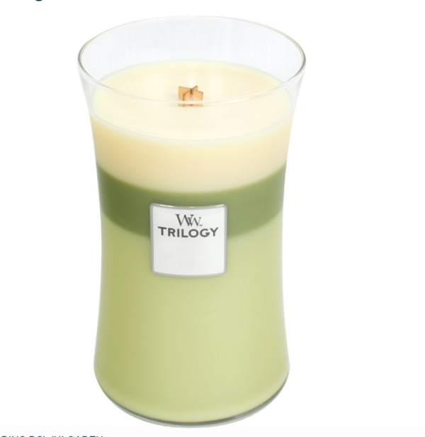 WoodWick® Large Candle – Trilogy Garden Oasis