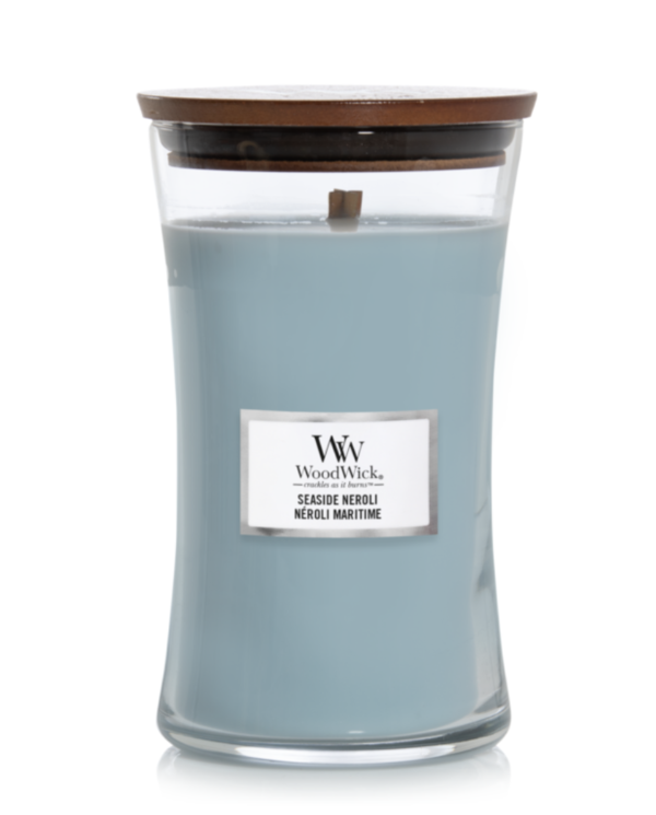 WoodWick® Large Candle – Seaside Neroli