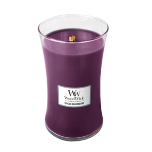 WoodWick® Large Candle – Spiced Blackberry