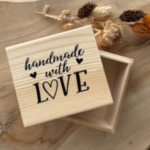 Handmade With Love – Juwelendoosje
