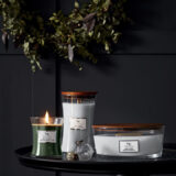 WoodWick® Medium Candle – Mint Leaves & Oak
