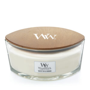 WoodWick® Elipse Candle – White Tea & Jasmin